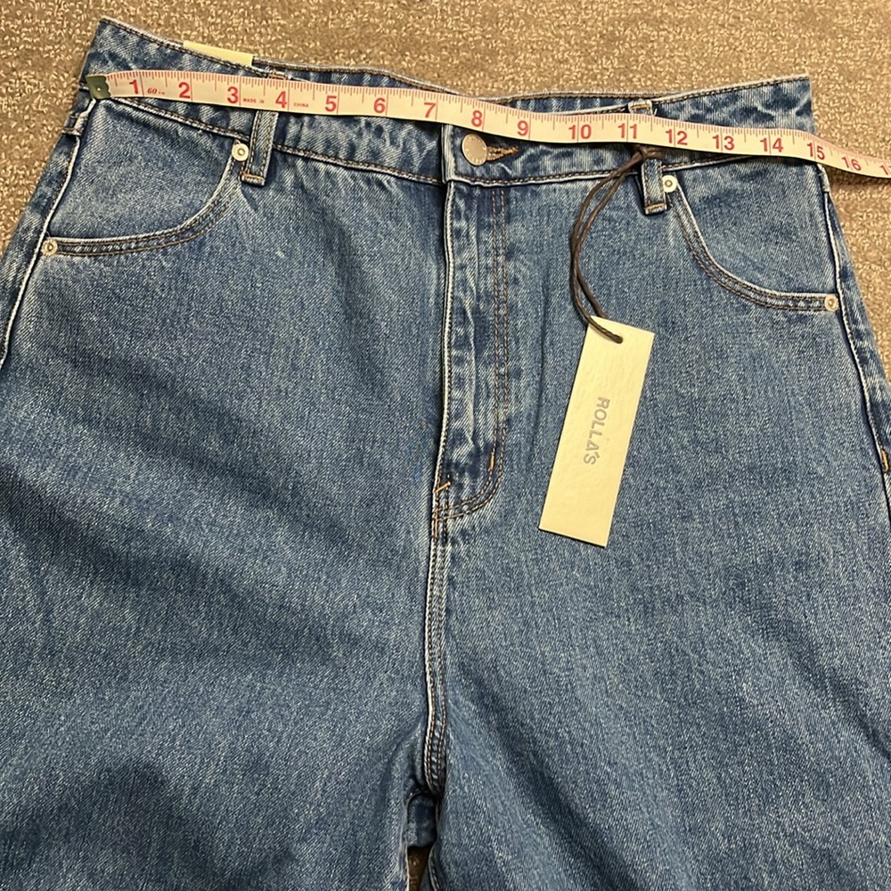 NWT Rolla’s Genie Super High Rise 80’s Balloon Leg Size 30 - Picture 2 of 11